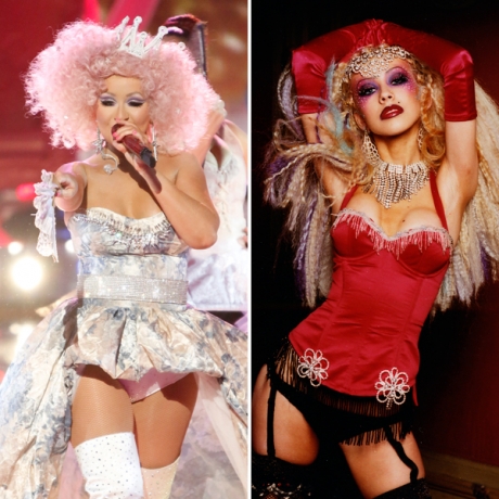 The voice christina aguilera outfit lady marmalade