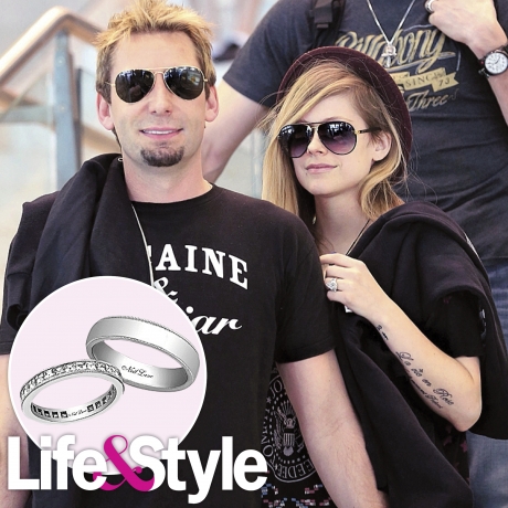 Avril Lavigne Selects Neil Lane Wedding Bands For Upcoming Nuptials To Nickelback Front Man Life Style