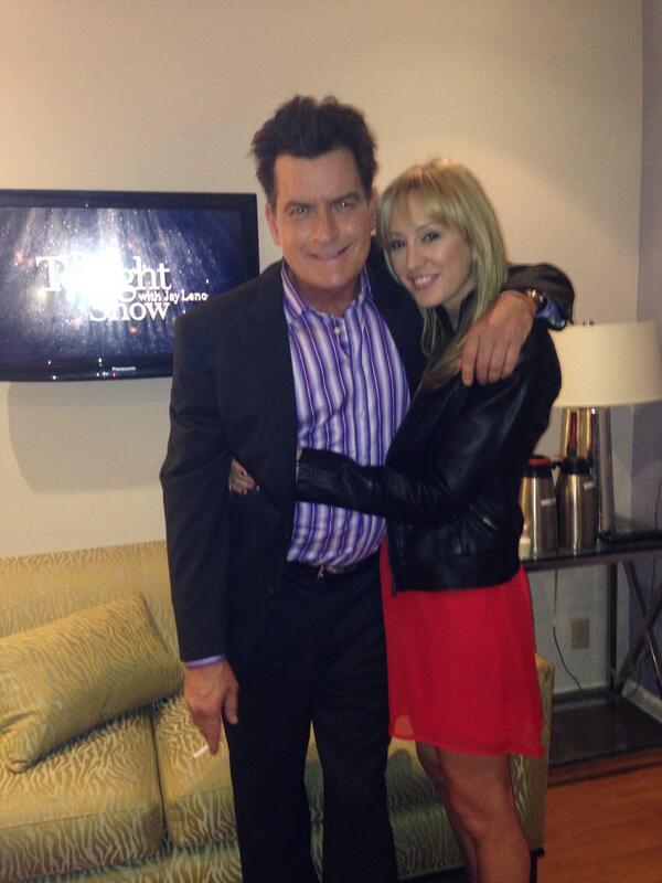 charlie sheen and brett rossi