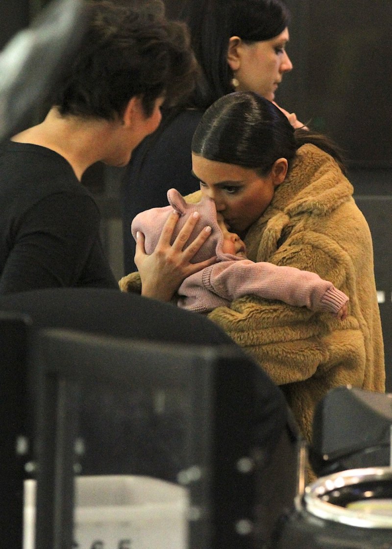 Kim kardashian baby north west 5