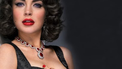 Lindsay lohan liz and dick elizabeth taylor costume