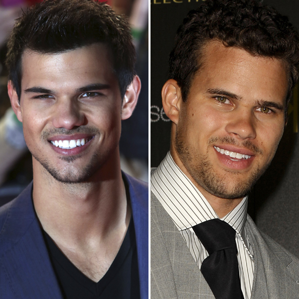 Taylor lautner kris humphries look alike