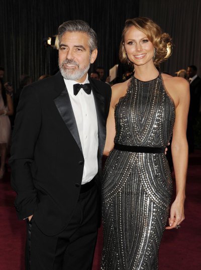 george clooney and stacy keibler george clooney and stacy keibler