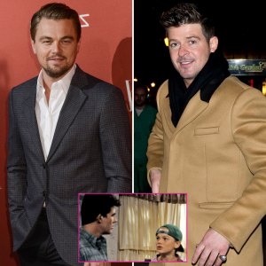 Leonardo dicaprio robin thicke growing pains 1