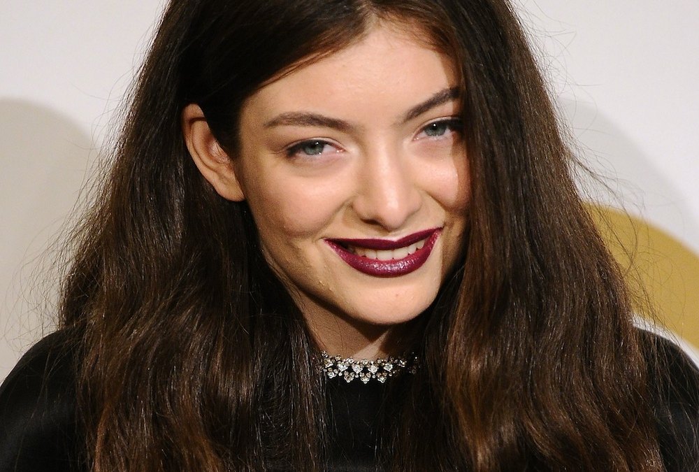 Lorde acne skin
