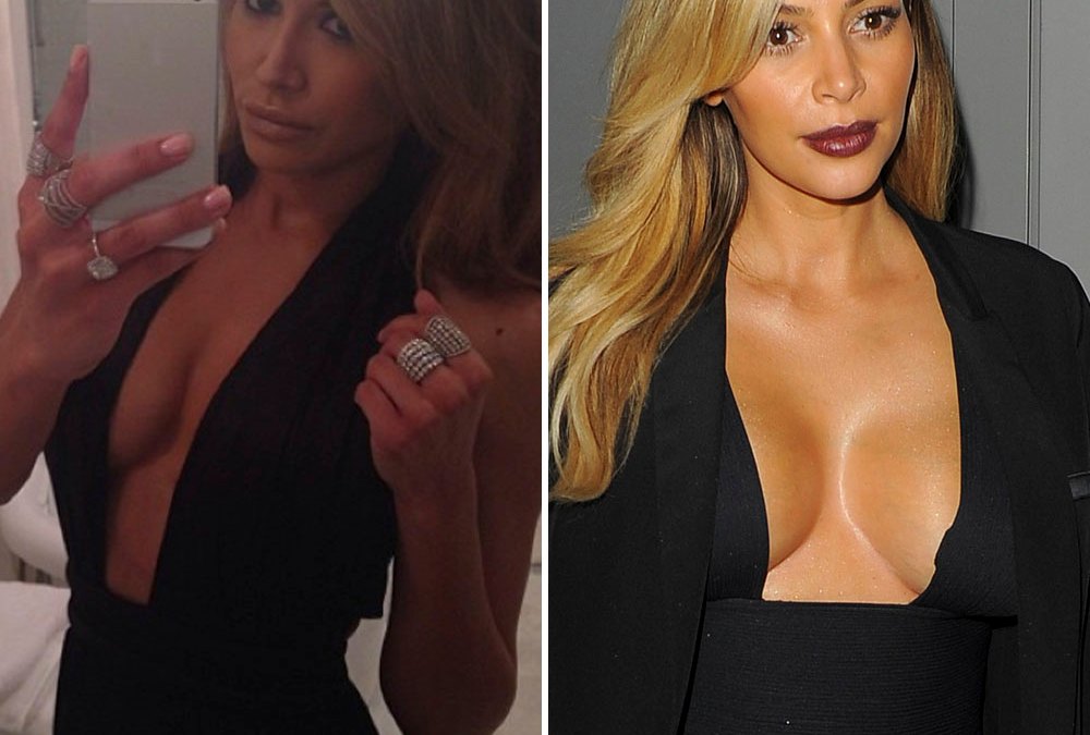 Naya rivera kim kardashian