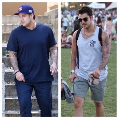 rob kardashian weight gain keeping up with the kardashians