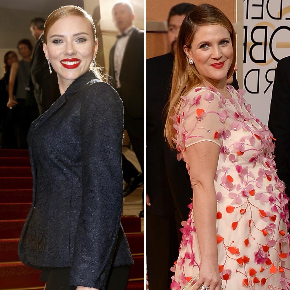 Scarlett Johansson, Drew Barrymore & More: Match the Baby Bump to the  Pregnant Star! - Life & Style