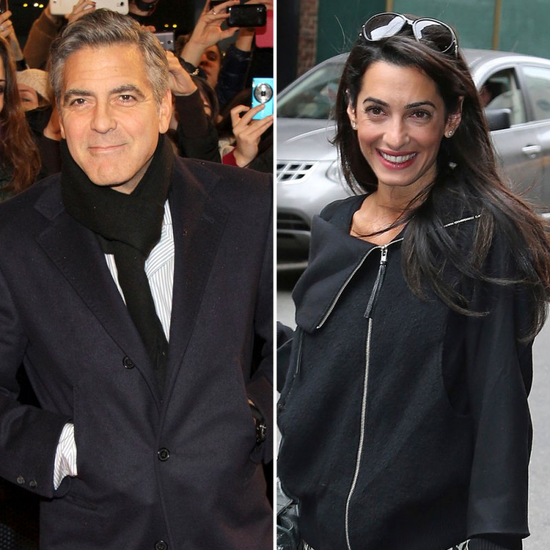 George clooney engaged girlfriend amal alamuddin 1