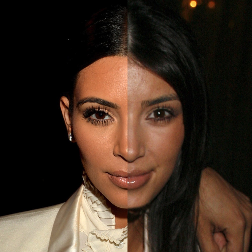 Kim kardashian face 1