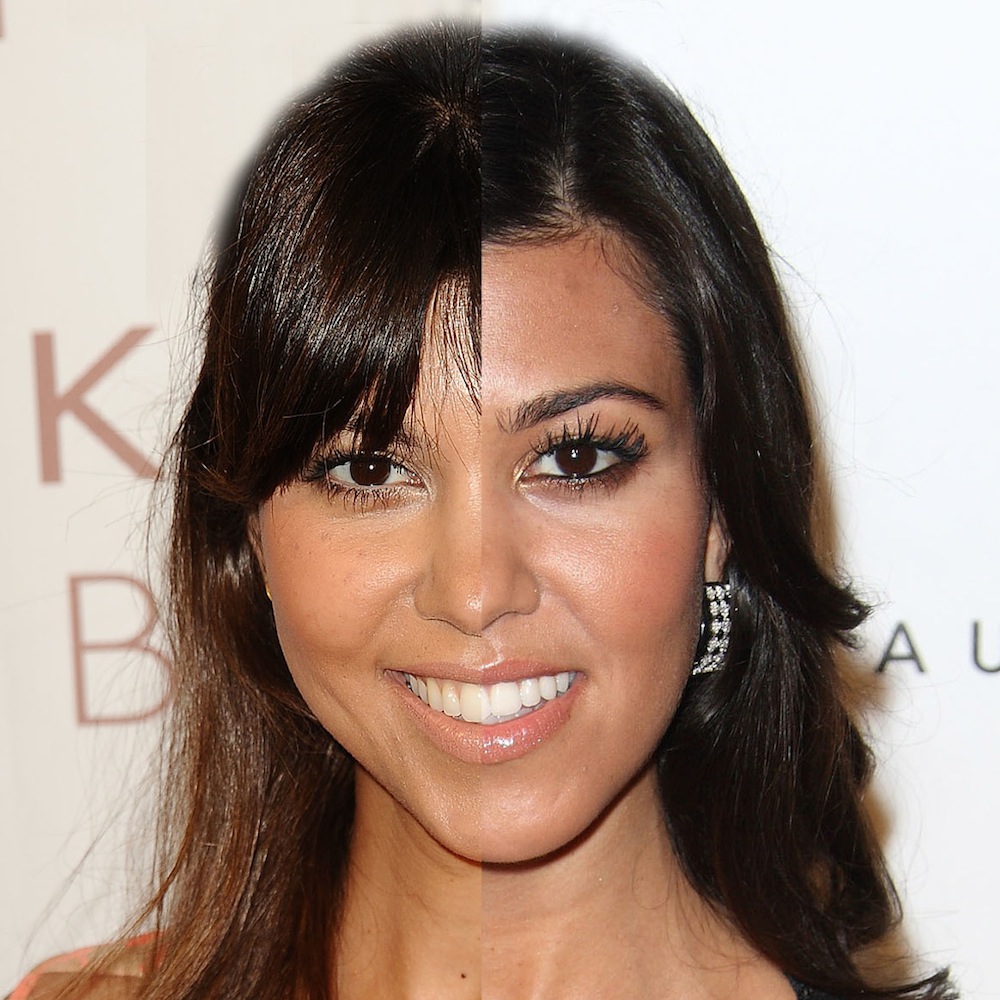 Kim kardashian face 2