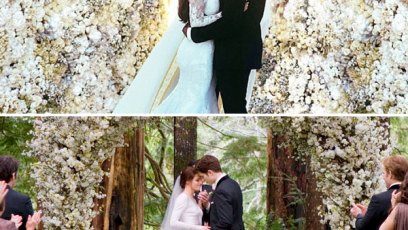 Kim kardashian kanye west wedding twilight