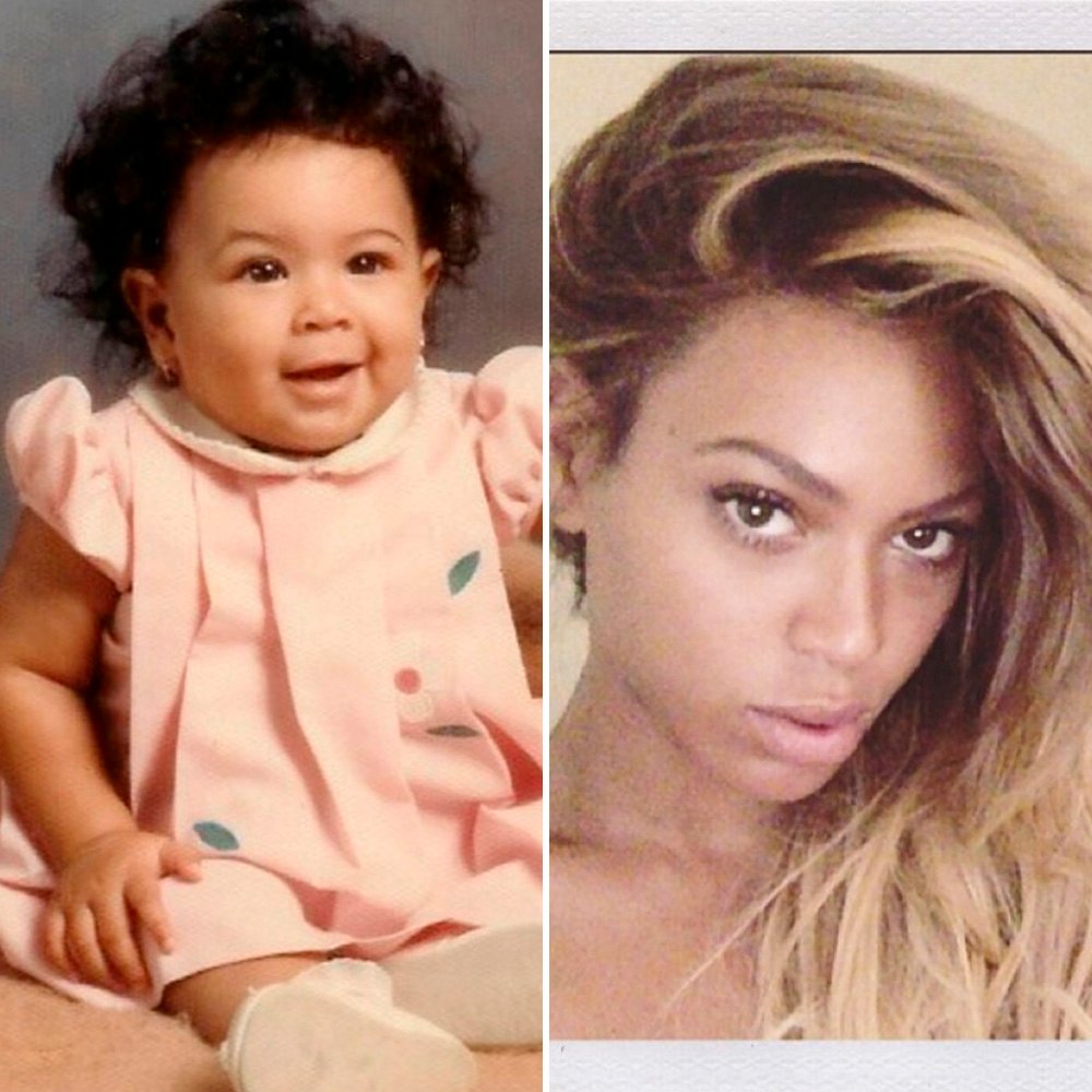 Beyonce childhood photo