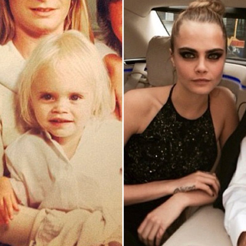 Cara delevingne childhood photo