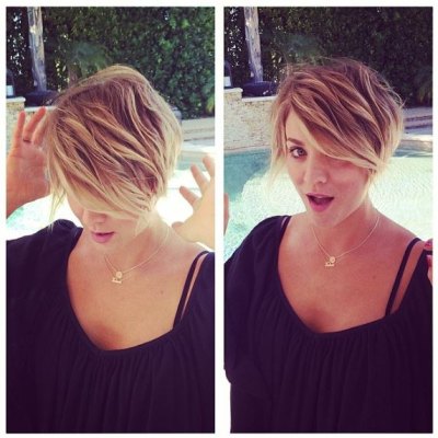 kaley cuoco chopped hair kaley cuoco chopped hair