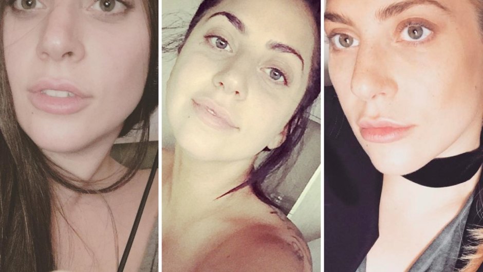 Lady Gaga Just Shared Stunning Makeup-Free Selfies to Sell You Makeup
