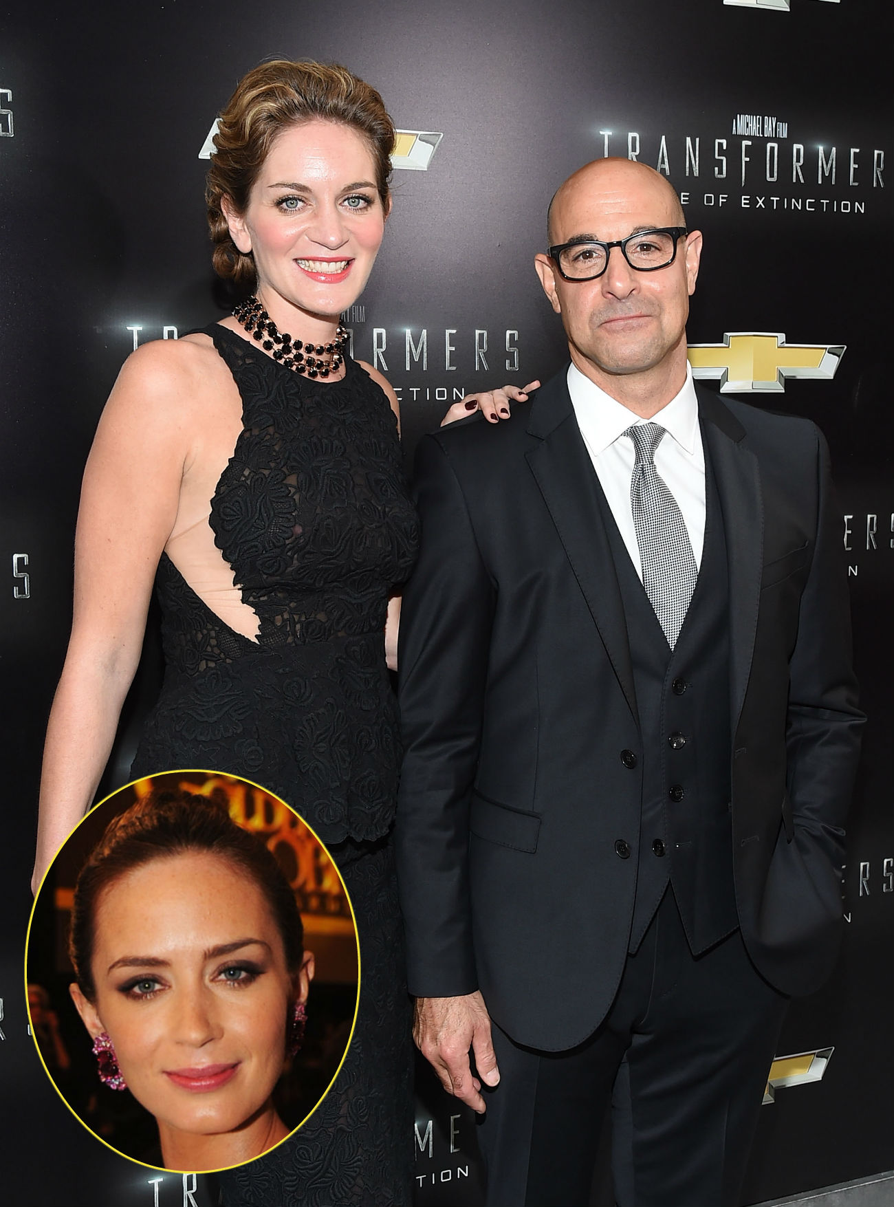Felicity blunt stanley tucci