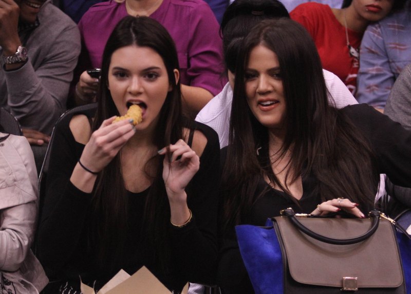 Kendall jenner eating