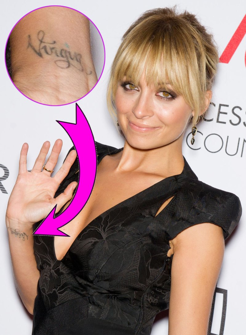 Nicole richie tattoo
