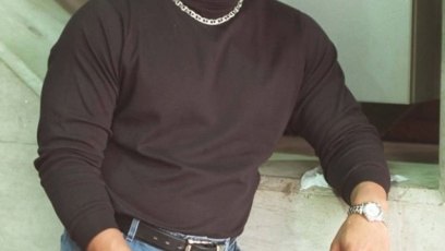 The rock dwayne johnson fanny pack 90s photo