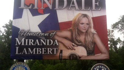Miranda lambert billboard graffiti