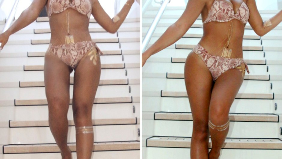 Beyonce thigh gap photoshop 1