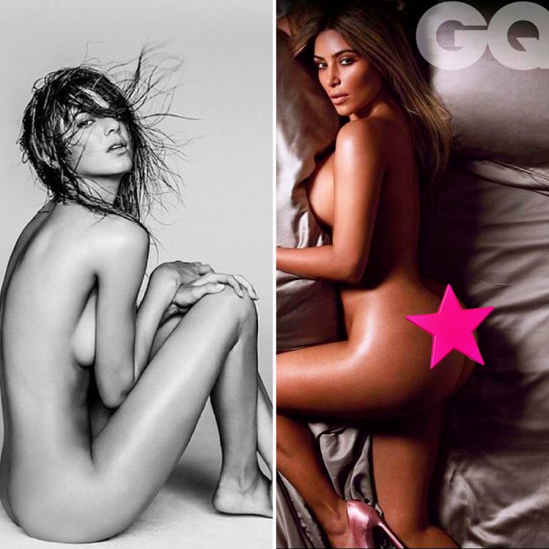 Kendall jenner naked kim kardashian