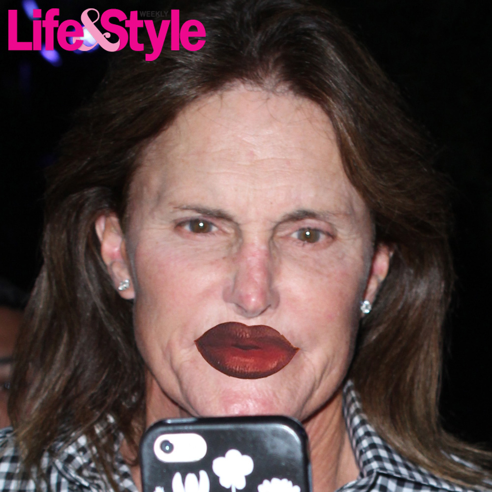 Bruce jenner kylie jenner lips