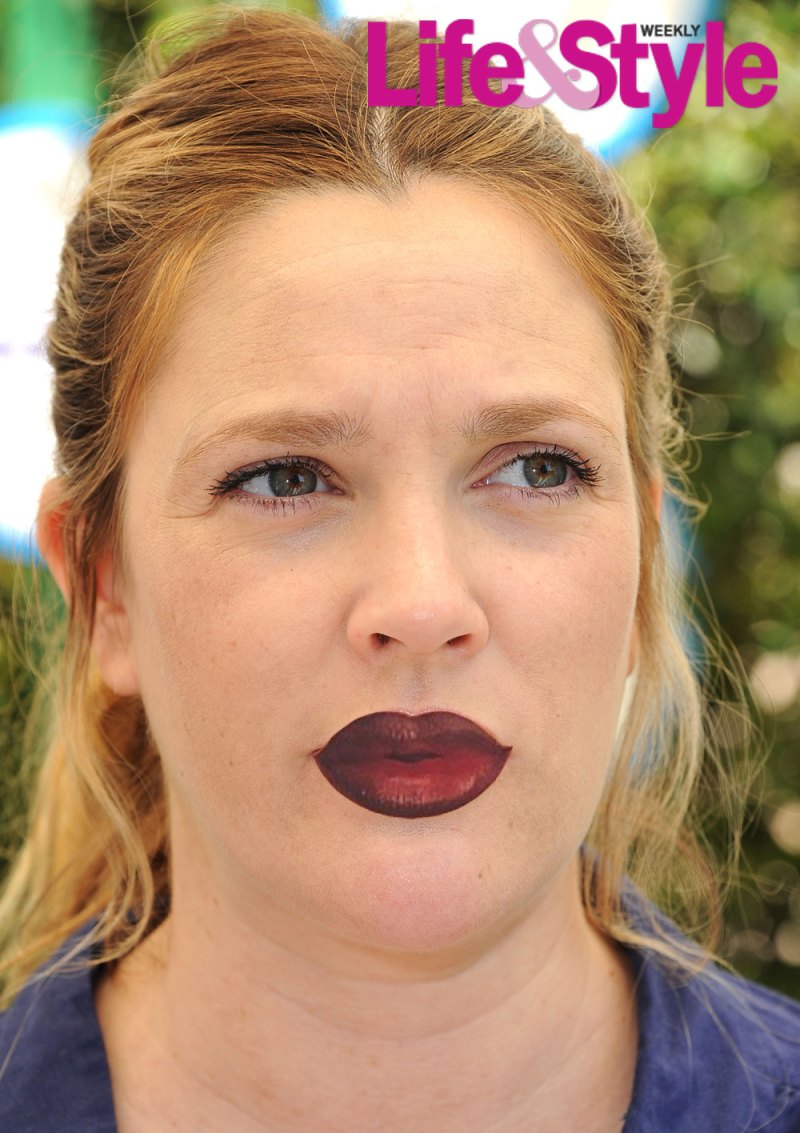 Drew barrymore kylie jenner lips