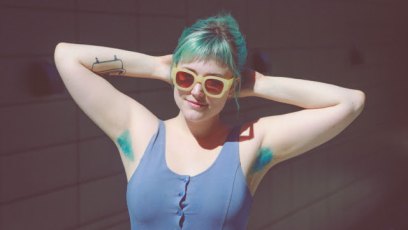 Dye armpit hair 1