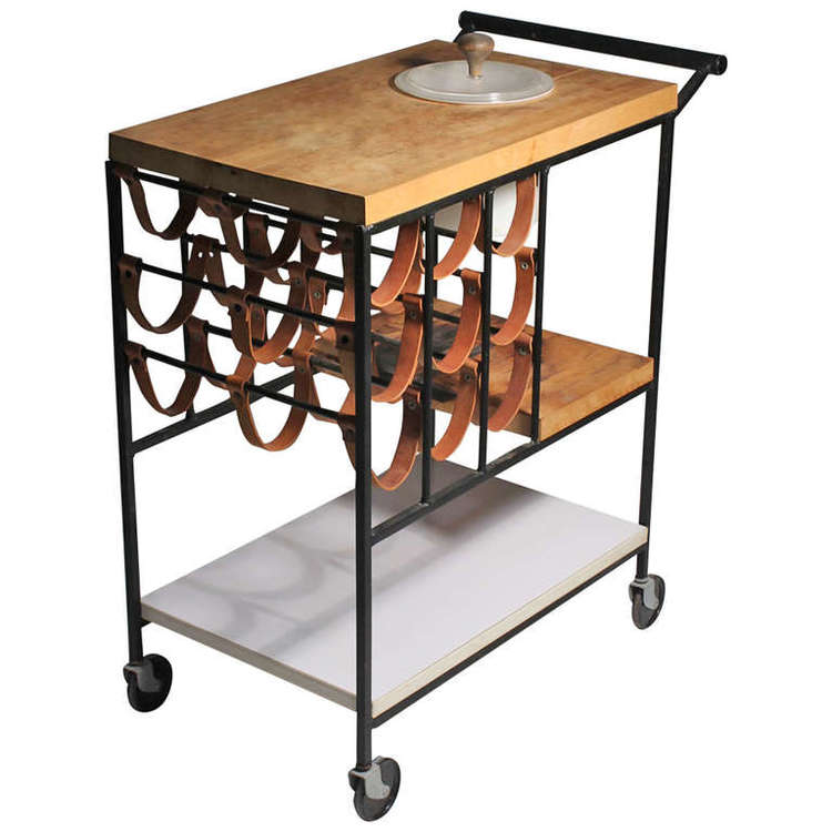 Goop gift guide bar cart