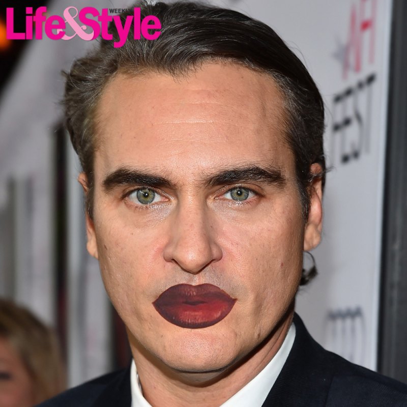 Joaquin phoenix kylie jenner lips