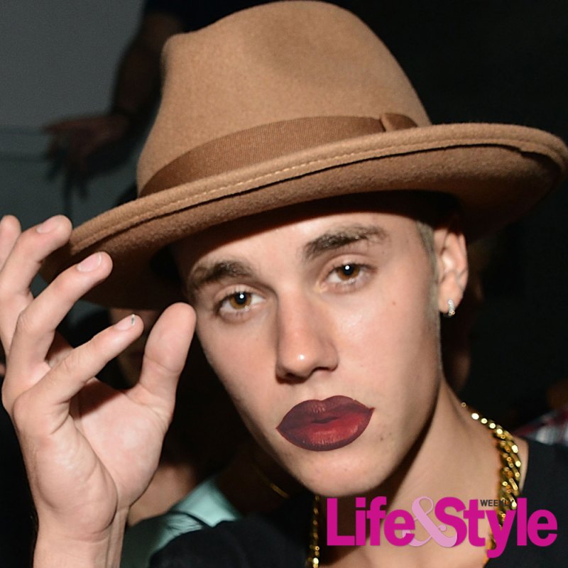 Justin bieber kylie jenner lips