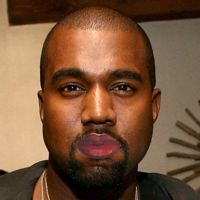 Kanye west kylie jenner lips