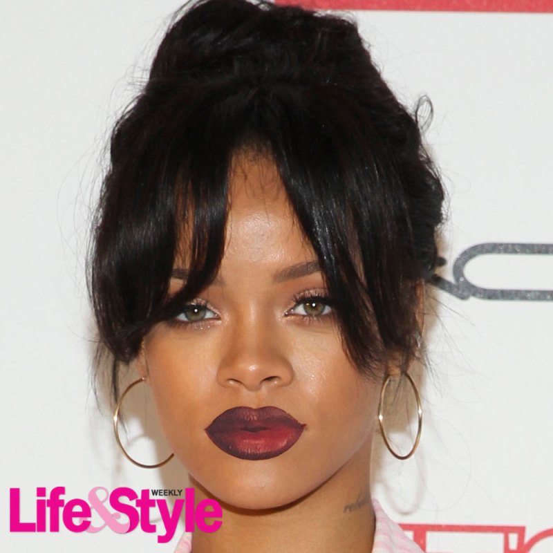 Rihanna kylie jenner lips