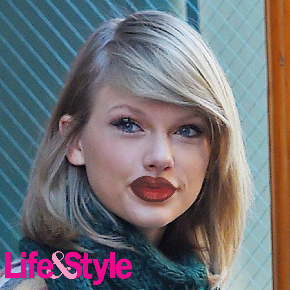 Taylor swift kylie jenner lips