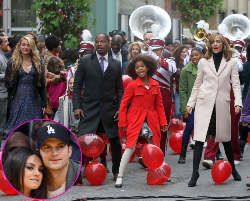 Annie mila kunis ashton kutcher cameo
