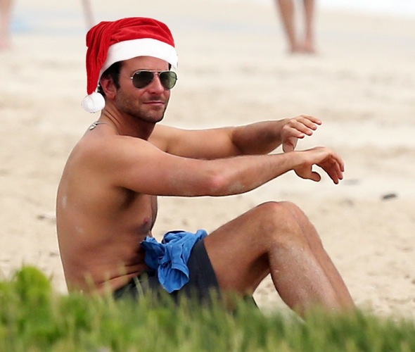 Bradley cooper hot guys of christmas list