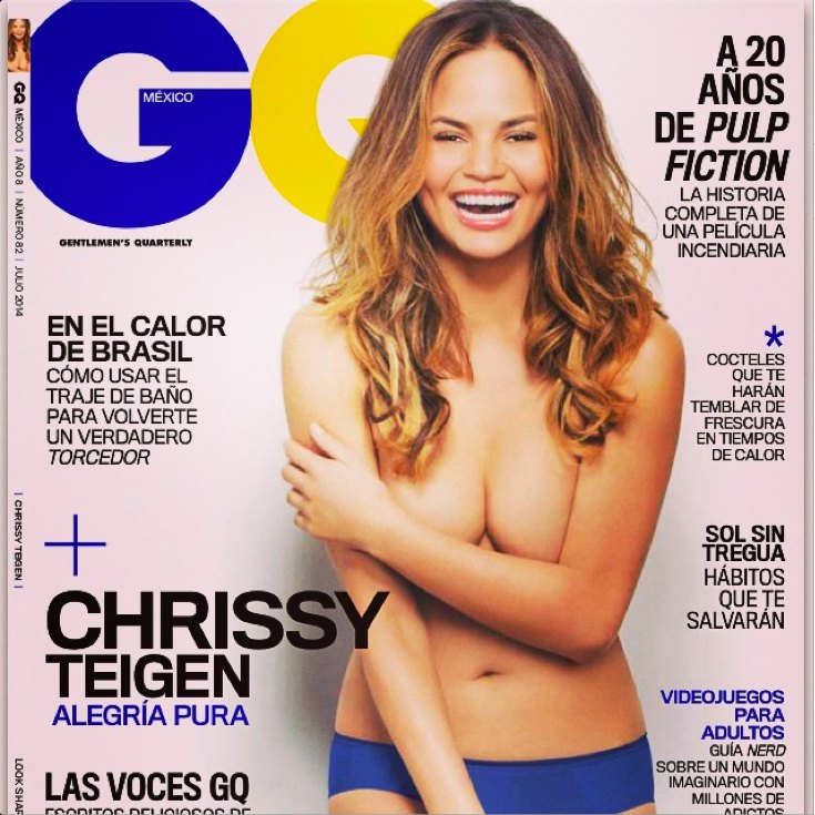 Chrissy teigen topless