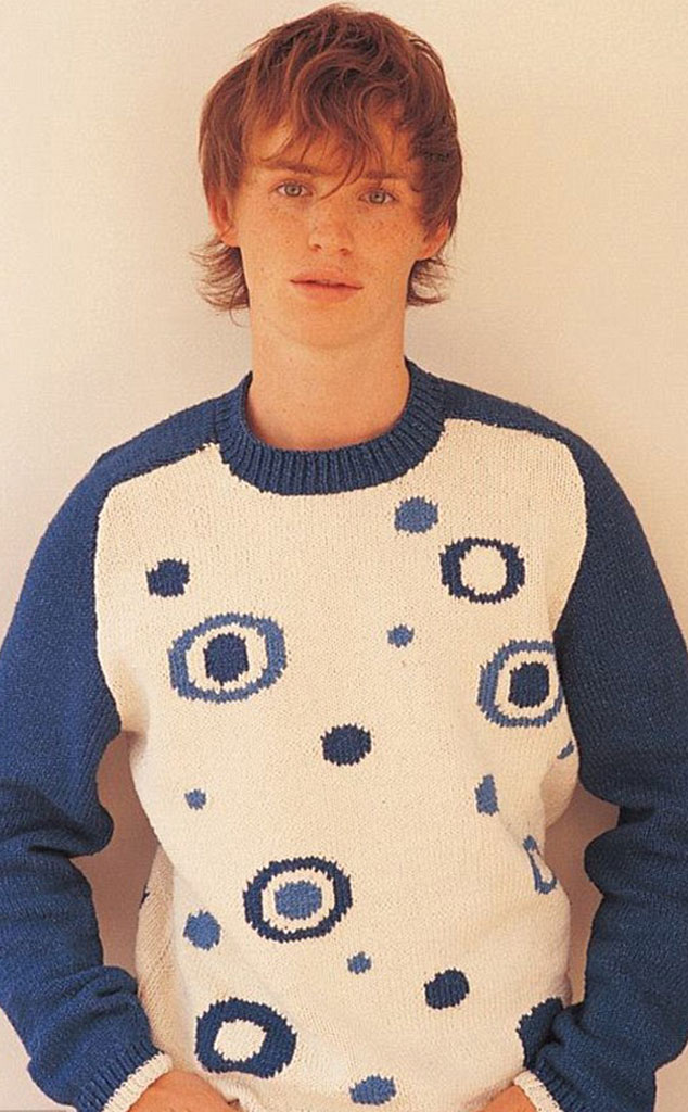 Eddie redmayne model rowan yarns