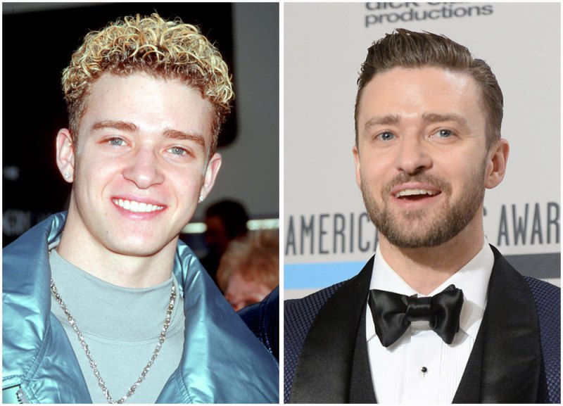 Justin timberlake bleached hair