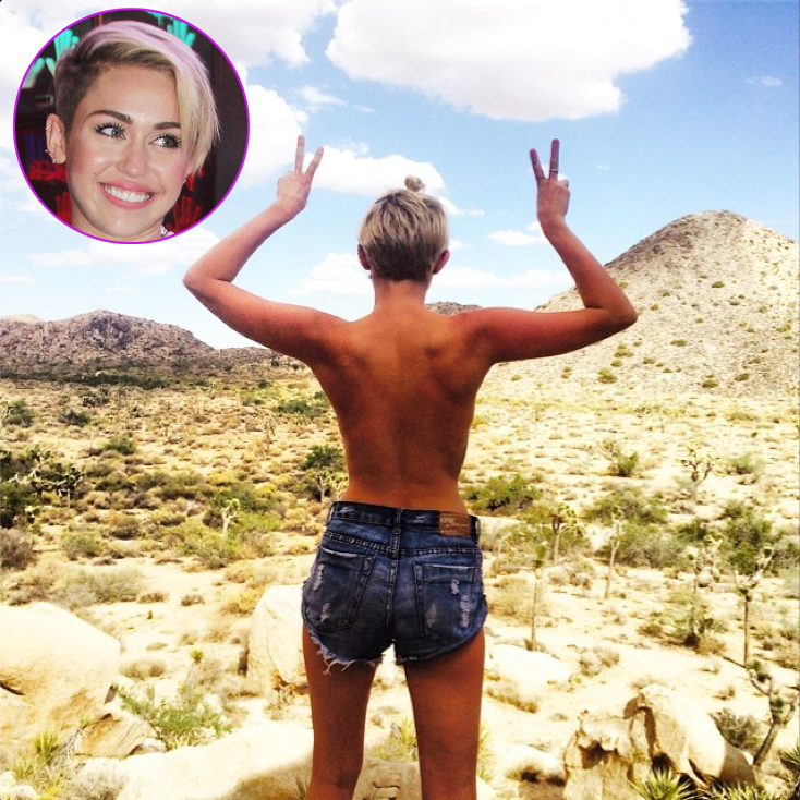 Miley cyrus topless 1