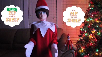My size elf on the shelf christmas