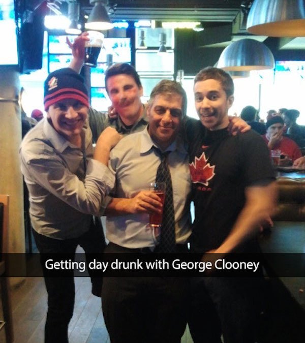 Ordinary people who thought they were taking pictures with celebrities