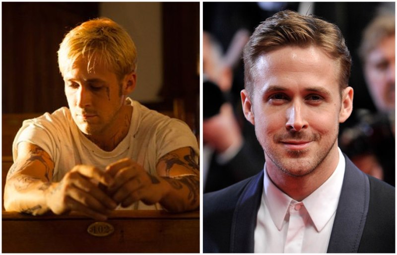 Ryan gosling bleached hair