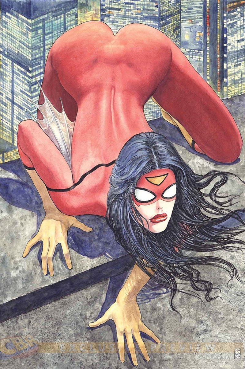 Spider woman cover year of the butt