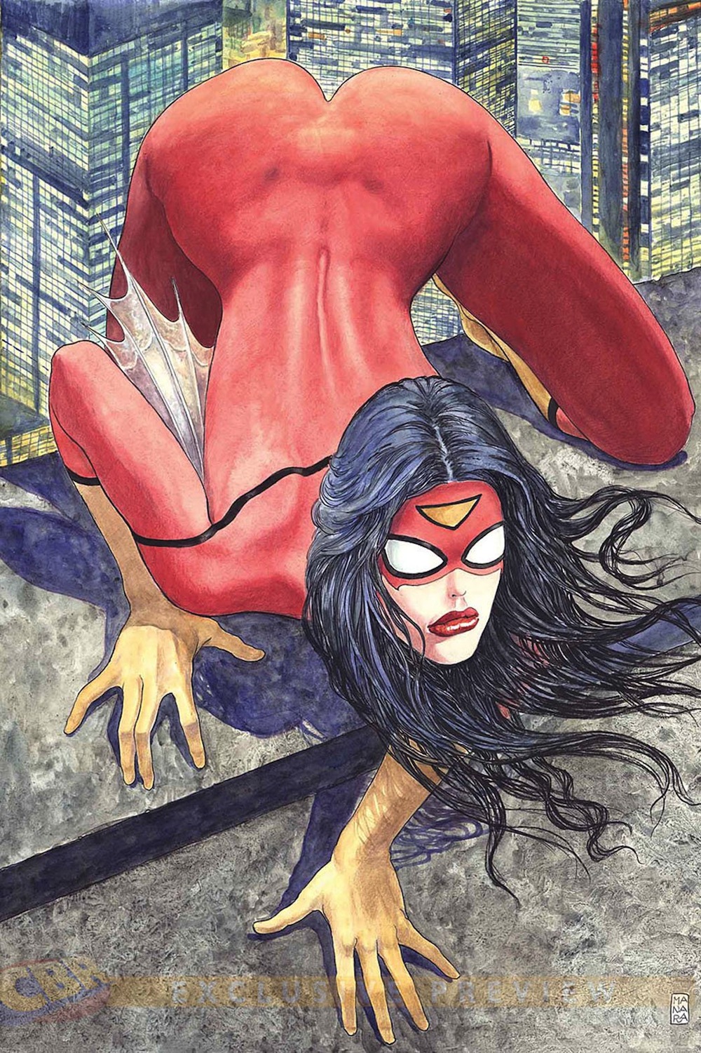Spider woman cover year of the butt