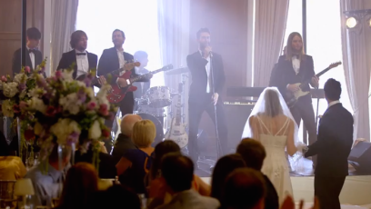 Adam levine maroon 5 crashes real weddings