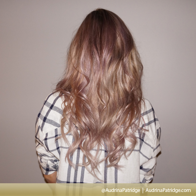 audrina patridge dyes hair