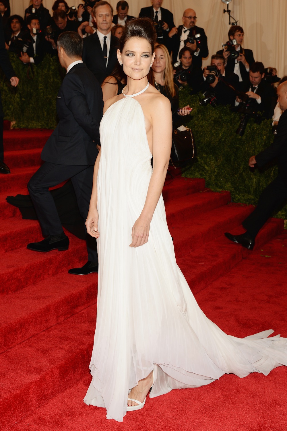 Katie holmes bony back